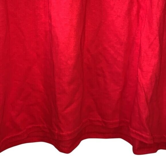 Who Needs Santa When We Have Grandpa Red T-Shirt XL Gildan Heavy Cotton Christma - Picture 6 of 9